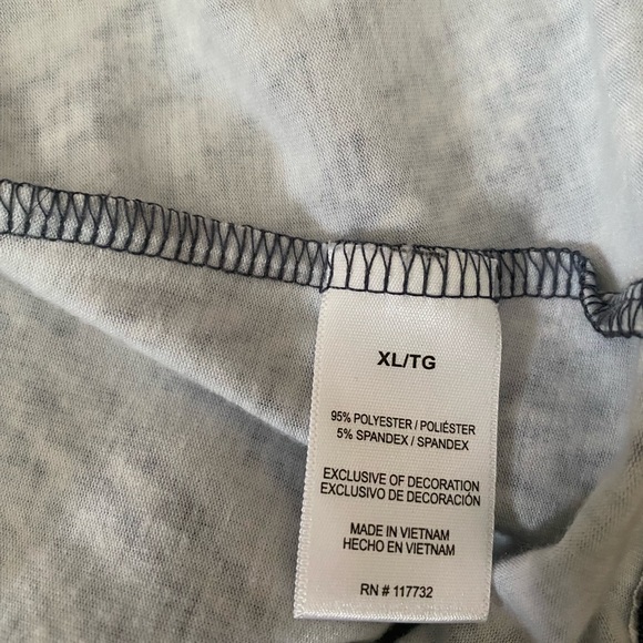 ZeroXposur Voyage stretch Dress Gray White Racerback Women’s, size XL - Picture 9 of 11